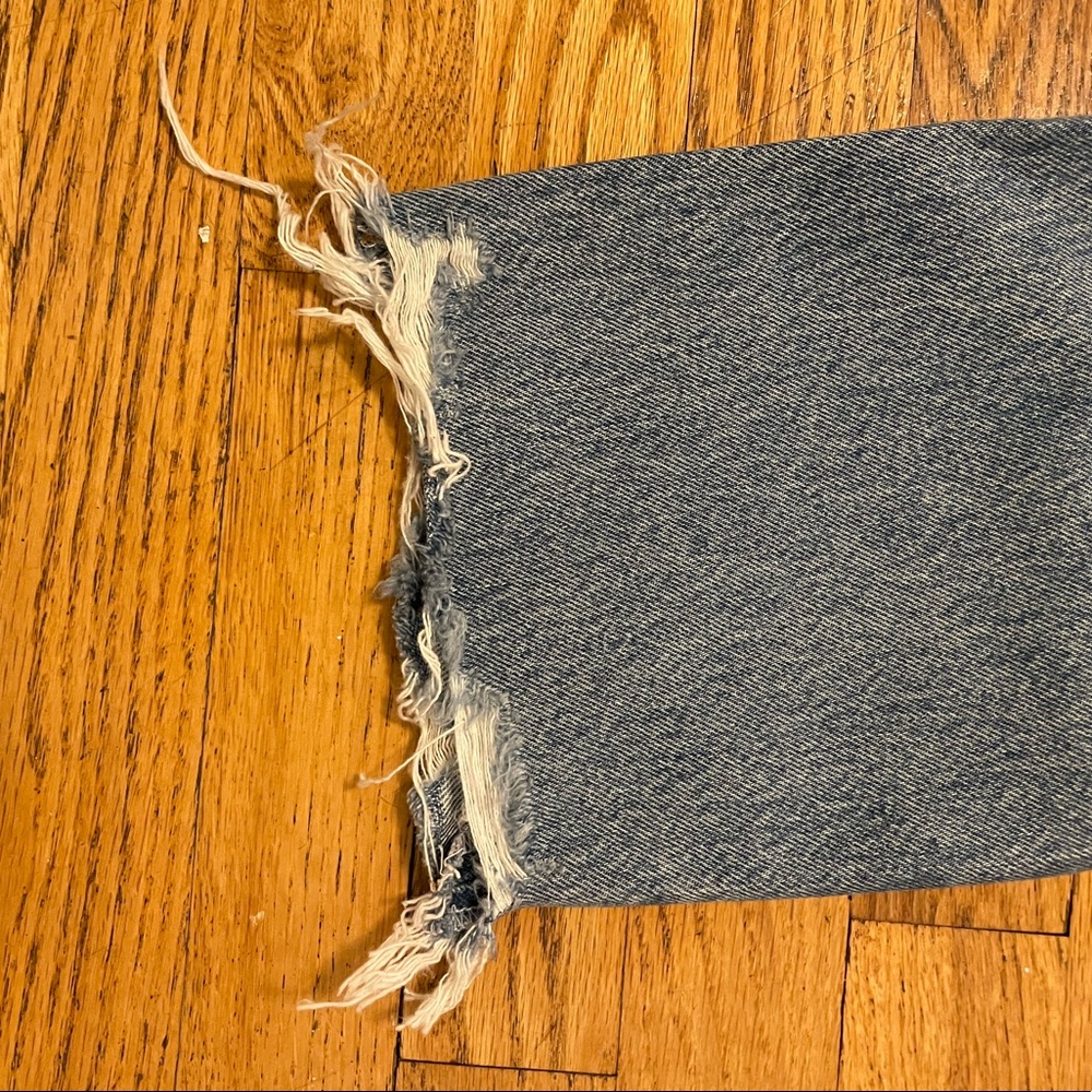 Agolde Riley High Rise Crop, Size 30 - Picture 6 of 8